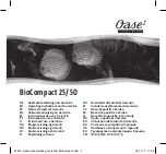 Oase BioCompact 25 Operating Instructions And Guarantee preview