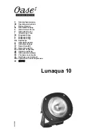 Preview for 1 page of Oase Lunaqua 10 Operating Instructions Manual