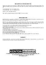 Preview for 5 page of Oberheim DMX Instructions