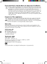 Preview for 38 page of OBH Nordica 4920 Instruction Manual