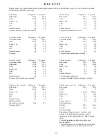 Preview for 57 page of OBH Nordica 6542 Manual