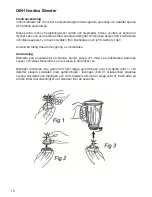 Предварительный просмотр 10 страницы OBH Nordica 6647 Instruction Manual