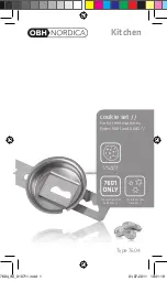 OBH Nordica 6681 Instruction Manual preview