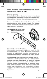 Preview for 7 page of OBH Nordica 6681 Instruction Manual