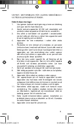 Preview for 9 page of OBH Nordica 6681 Instruction Manual