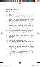 Preview for 13 page of OBH Nordica 6681 Instruction Manual