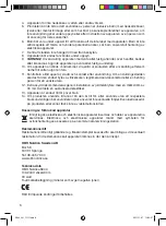 Предварительный просмотр 8 страницы OBH Nordica BJORN AXEN Instruction Manual