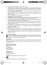 Предварительный просмотр 11 страницы OBH Nordica BJORN AXEN Instruction Manual