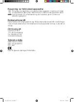 Предварительный просмотр 7 страницы OBH Nordica Inox Instruction Manual