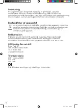 Предварительный просмотр 12 страницы OBH Nordica Inox Instruction Manual
