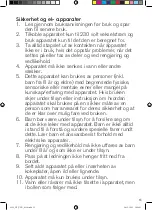 Preview for 13 page of OBH Nordica Inox Instruction Manual