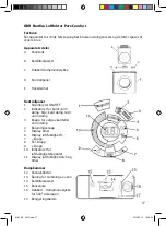 Предварительный просмотр 17 страницы OBH Nordica Pure Comfort User Manual