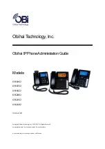 Preview for 1 page of Obihai Technology OBi1032 Administration Manual