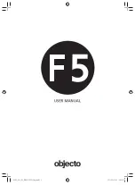 Objecto F5 User Manual предпросмотр