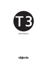 Objecto T3 User Manual preview