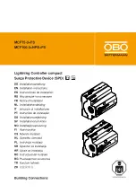 OBO Bettermann MCF75-3 FS Installation Instructions Manual предпросмотр