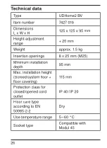 Предварительный просмотр 26 страницы OBO Bettermann UDHome2 BV Mounting Instructions