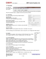 Preview for 13 page of OBR PCM2 Installation And User Manual