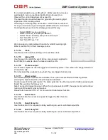 Preview for 16 page of OBR PCM2 Installation And User Manual