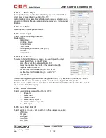 Preview for 17 page of OBR PCM2 Installation And User Manual