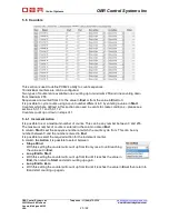 Preview for 20 page of OBR PCM2 Installation And User Manual