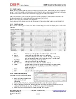 Предварительный просмотр 30 страницы OBR PCM2 Installation And User Manual