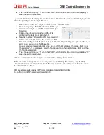 Предварительный просмотр 33 страницы OBR PCM2 Installation And User Manual