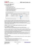 Preview for 39 page of OBR PCM2 Installation And User Manual