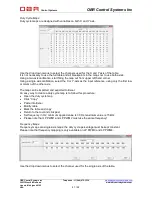 Preview for 41 page of OBR PCM2 Installation And User Manual