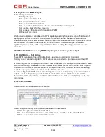 Preview for 45 page of OBR PCM2 Installation And User Manual