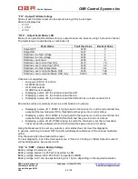 Предварительный просмотр 62 страницы OBR PCM2 Installation And User Manual