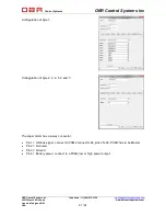Preview for 67 page of OBR PCM2 Installation And User Manual