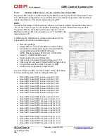 Preview for 75 page of OBR PCM2 Installation And User Manual