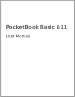 Obreey Pocketbook Basic 611 User Manual preview