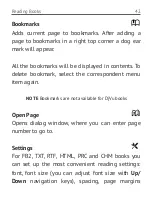 Предварительный просмотр 43 страницы Obreey Pocketbook Basic 611 User Manual