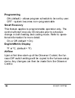 Preview for 58 page of Observer TSTAT0101SC Installation Manual