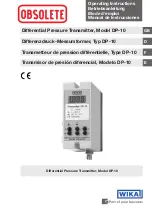 Obsolete DP-10 Operating Instructions Manual preview