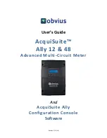 Obvius AcquiSuite Ally 12 User Manual предпросмотр