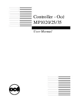 OcÃ© MP1020 User Manual предпросмотр