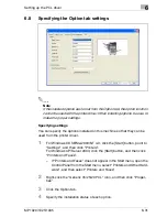 Предварительный просмотр 161 страницы OcÃ© MP1020 User Manual