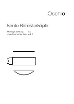 Preview for 3 page of Occhio Sento Mounting Instructions