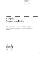 Предварительный просмотр 11 страницы Oce 3000 User Manual