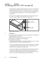 Предварительный просмотр 26 страницы Oce 3165 User Manual