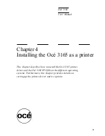 Предварительный просмотр 71 страницы Oce 3165 User Manual