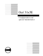 Oce 31x5E Configuration And Maintenance Manual preview