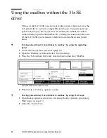 Предварительный просмотр 60 страницы Oce 31x5E Configuration And Maintenance Manual