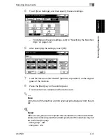 Предварительный просмотр 74 страницы Oce cm2520 User Manual