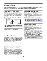 Предварительный просмотр 90 страницы Oce cm4010 System Settings Manual