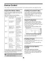 Предварительный просмотр 94 страницы Oce cm4010 System Settings Manual