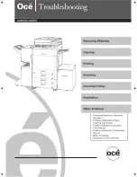 Preview for 1 page of Oce cm4010 Troubleshooting Manual